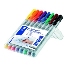 Lumocolor® non-permanent pen 315 WP8, 8 farver